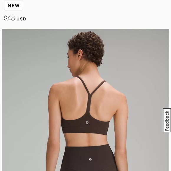 Lululemon Sport Bra - Size 8 - Flow Y Bra - Picture 5 of 5
